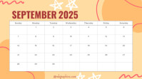 September Presentation (16:9) template