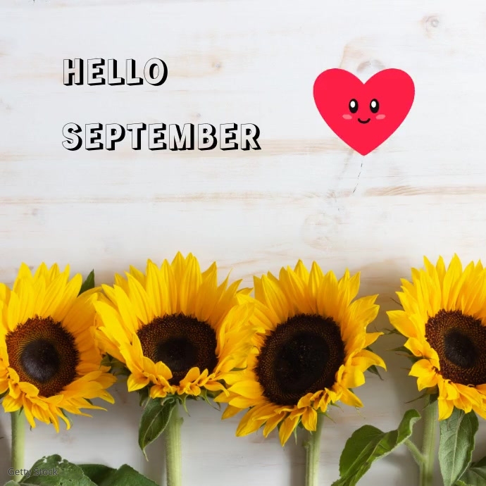 SEPTEMBER Template | PosterMyWall