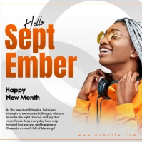 September Instagram Post template