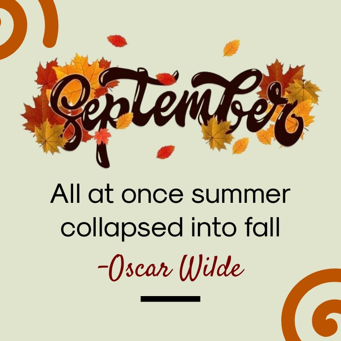 September Post Template | PosterMyWall