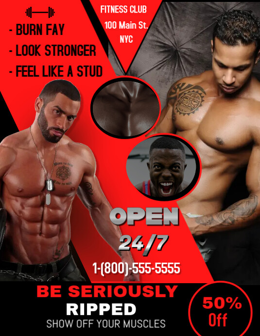 Copy of Seriously Ripped | PosterMyWall