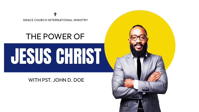 Preaching Website Banner Copy of SERMON BANNER | PosterMyWall
