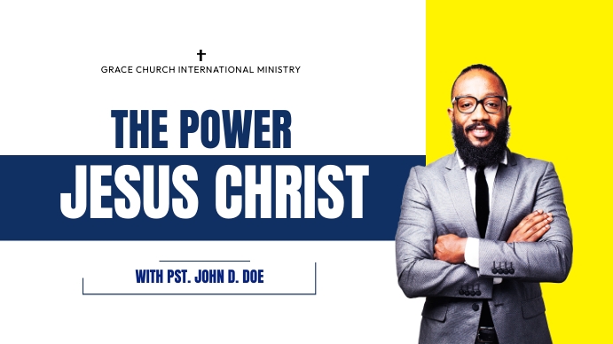 Preaching Website Banner Copy of SERMON BANNER | PosterMyWall