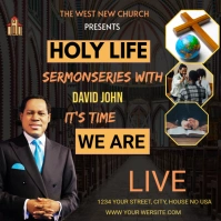 sermon series flyer template (1) Instagram Post