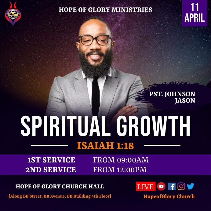 Sermon Topic Template PosterMyWall