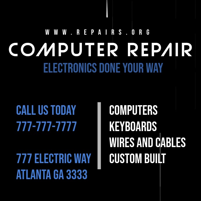 Service Ad Template | PosterMyWall