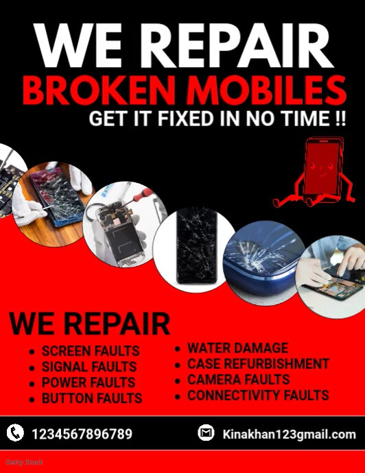 Copy of service center logo | PosterMyWall