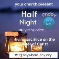 Service Church Event Logo template