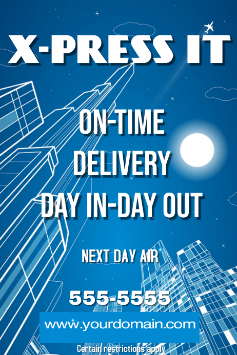 service Template | PosterMyWall