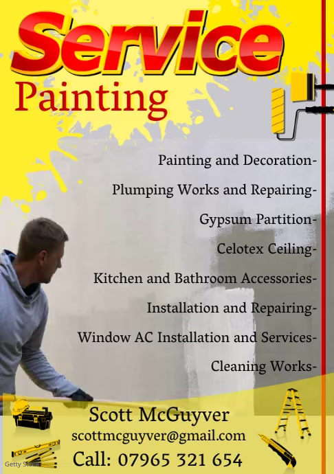 service Template | PosterMyWall