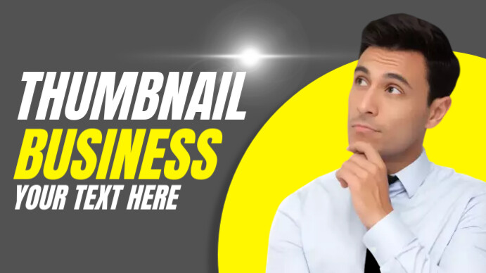 Service online template YouTube Thumbnail