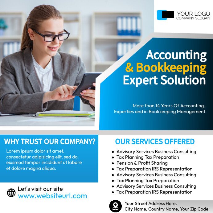 Service Provider Instagram Post template