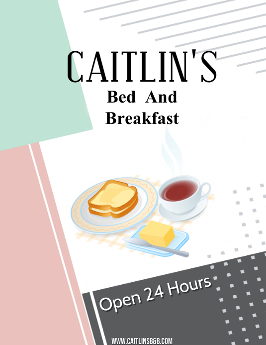BED Amp BREAKFAST Template PosterMyWall
