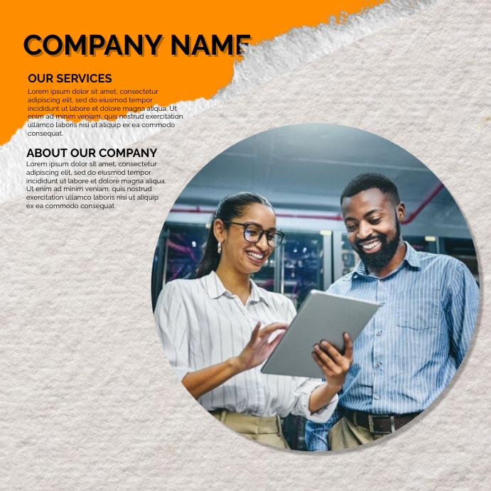 SERVICES TEMPLATE.E | PosterMyWall