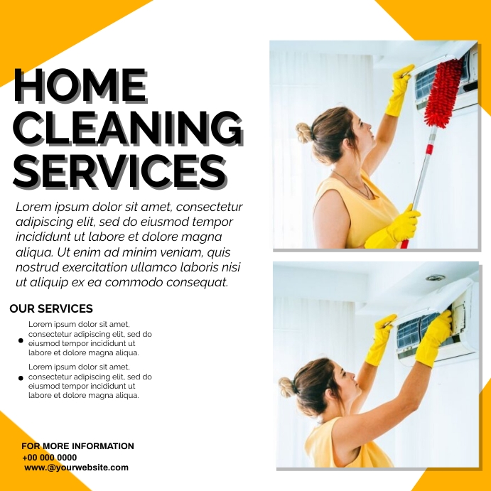 SERVICES TEMPLATE.E | PosterMyWall