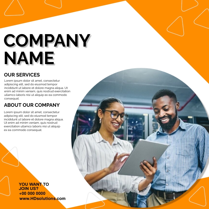 Copy of SERVICES TEMPLATE.E | PosterMyWall
