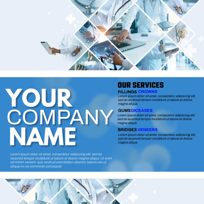 SERVICES TEMPLATE.E | PosterMyWall