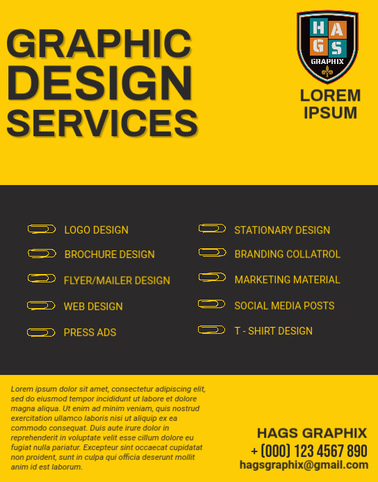 Copy of SERVICES WALLBOARD TEMPLATE.C | PosterMyWall