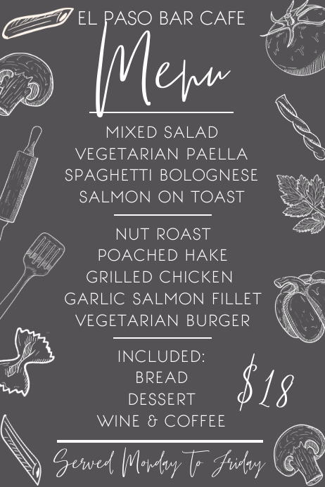 Copy of Set Menu Template | PosterMyWall