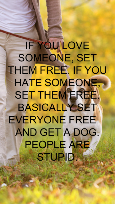 Dog Getting Set Free SET THEM FREE AND EVEN DOG TOO TEMPLATE | PosterMyWall