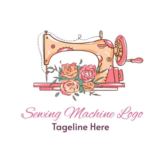Sewing Machine Logo Template | PosterMyWall
