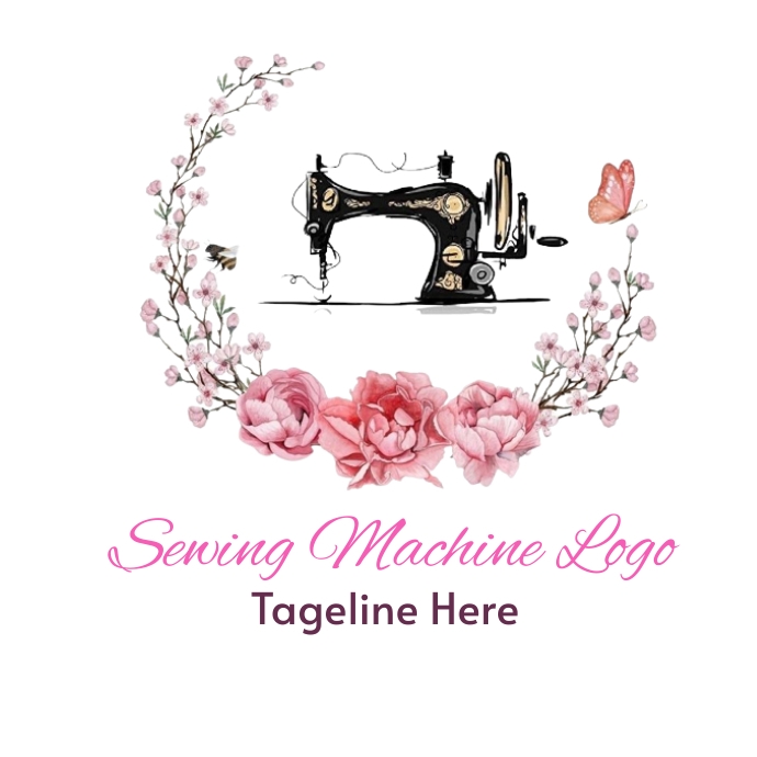 Sewing Machine Logo Template | PosterMyWall