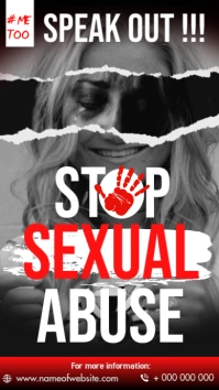 SEXUAL HARASSMENT Instagram Story template