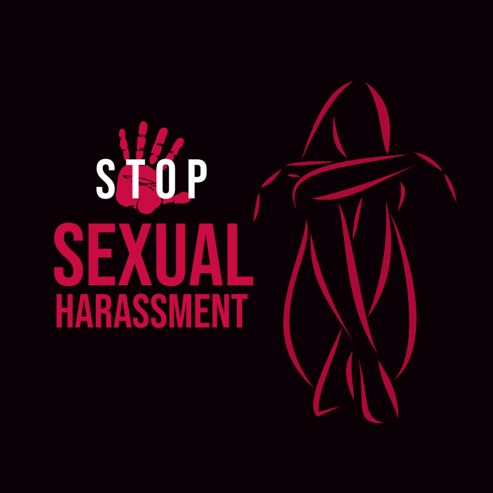 Sexual Harassment Flyer Template | PosterMyWall Sexual Harassment Flyer Template | PosterMyWall