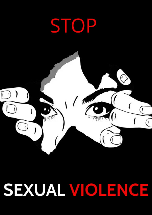 sexual violence flyer Template | PosterMyWall