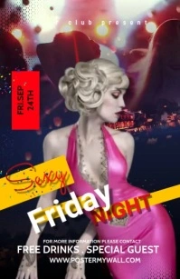 Sexy Friday ความกว้างแบบครึ่งหน้า template