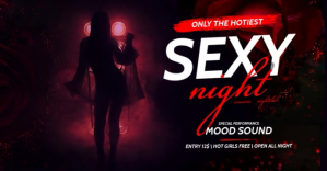 Sexy Night Party Copertina evento Facebook template