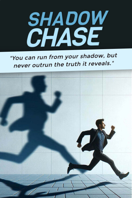 Shadow Chasing Metal Shadow chase Template | PosterMyWall