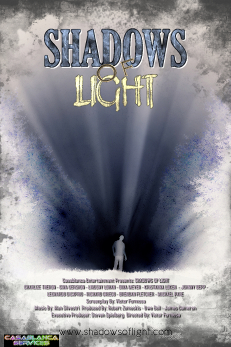 Shadows Of Light Poster template