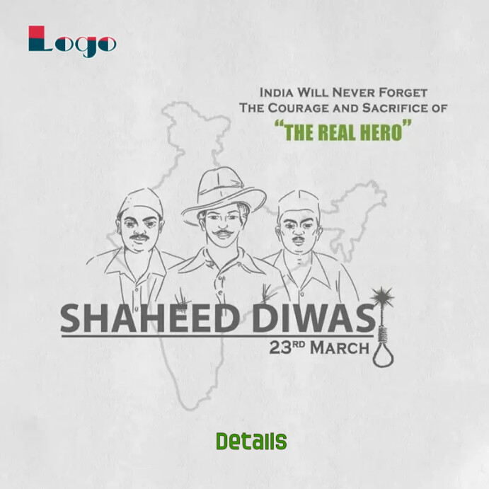 Shaheed Dwar Copy of Shaheed diwas | PosterMyWall