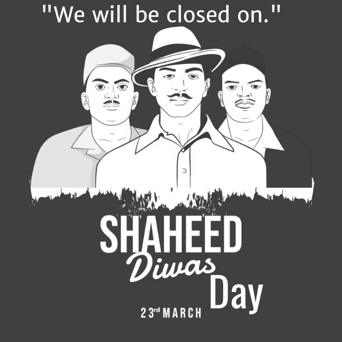 Plantilla de Shaheed diwas template | PosterMyWall