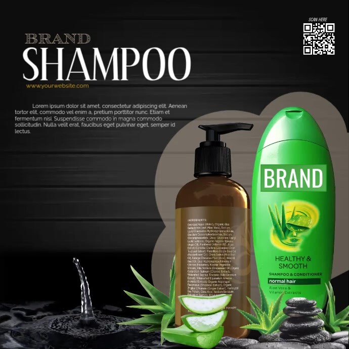 shampoo instagram post Template | PosterMyWall