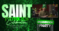 Shamrock Party Billboard Imagem partilhada do Facebook template