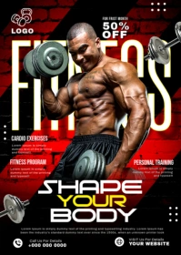 SHAPE YOUR BODY A6 template