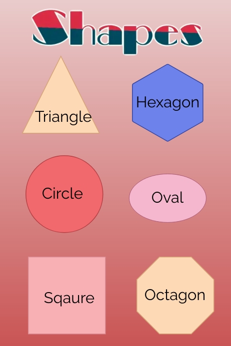 Shapes Template | PosterMyWall