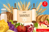 Shavuot Poster template