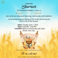 Shavuot Instagram Post Template