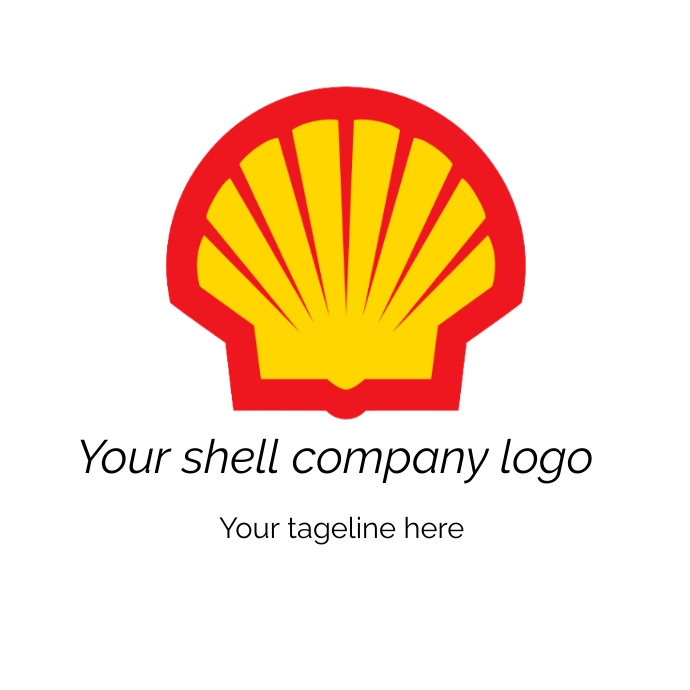 Shell company logo Template | PosterMyWall