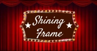 Shining Frame Facebook Shared Image template