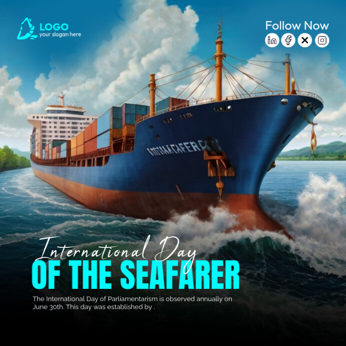 ship business template | PosterMyWall
