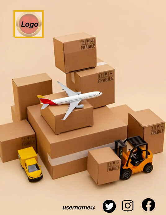 Copy of Shipping design | PosterMyWall