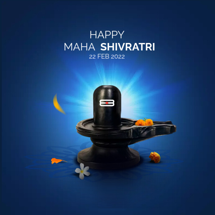 Shiva Ratri Banner Design Template | PosterMyWall