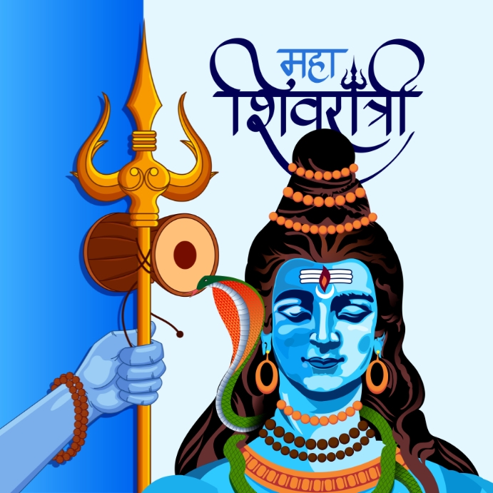 Shivaratri 2023 Wpis na Instagrama template