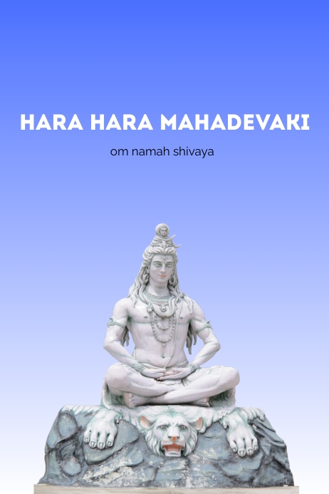 Copy of shivaratri poster | PosterMyWall