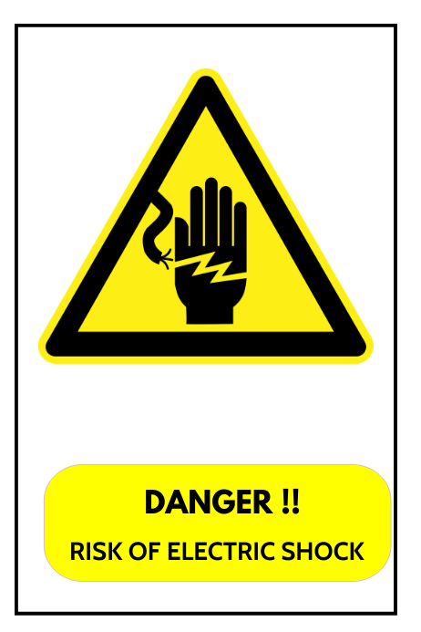 SHOCK FLYER Cartaz template