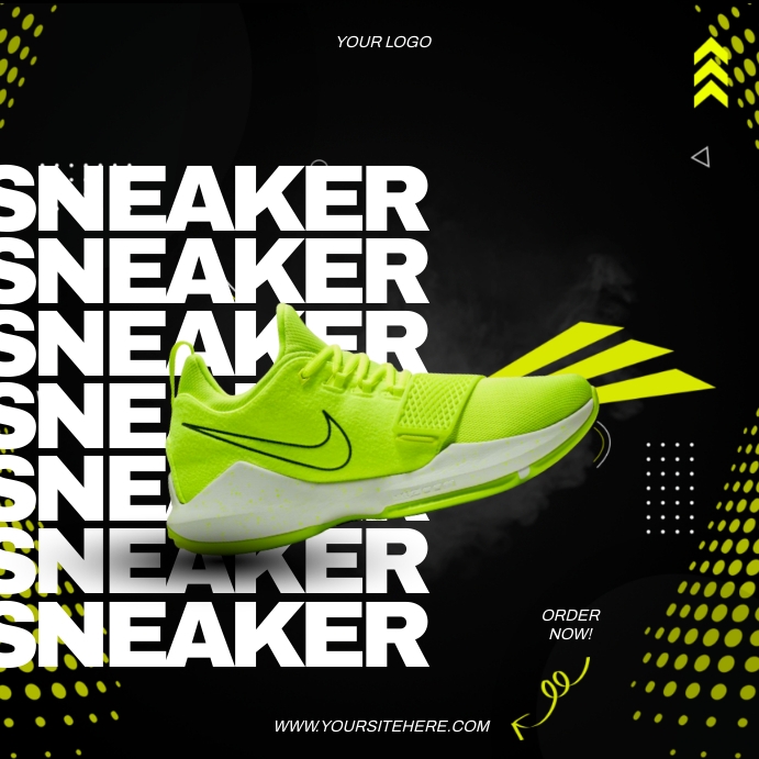shoe design template PosterMyWall